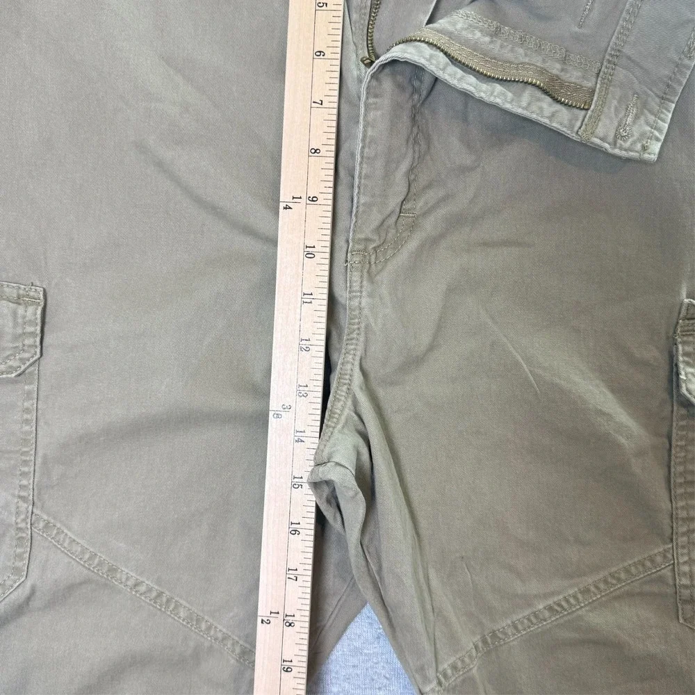 Wrangler Men's Cargo Pants Size 44x32 Khaki  Relaxed Fit Stretch Utility Casual